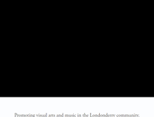 Tablet Screenshot of londonderryartscouncil.org